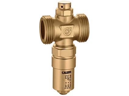 CALEFFI nezámrzný ventil chránící venkovní zařízení před zamrzáním 1