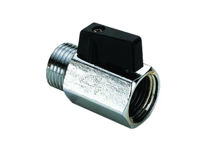 TIEMME minikulový kohout vnější závit/vnitřní závit 1/4