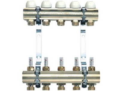 TIEMME rozdělovač s průtokoměry  7 okruhů