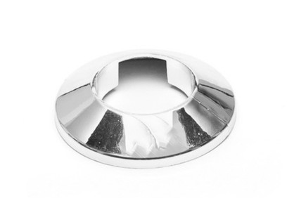 Krytka jednoduchá chrom na trubku