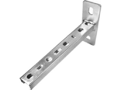 Konzole lištová pozinkovaná 27/18 mm s krytkou  200 mm