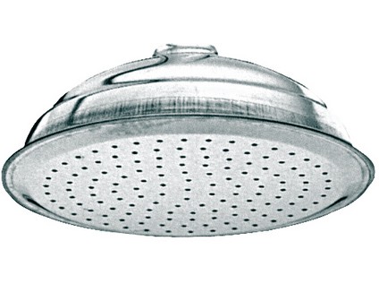 Ocelová sprchová koncovka k pevnému výtoku 1/2