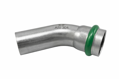 H-LINE INOXPRESS 304 -35 oblouk 45° M x F