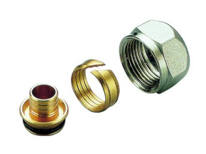 TIEMME adaptér pro PEX a Pe-rt trubky (EUROCONUS)  16/ 2,0 x 3/4