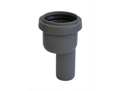 HTRS redukce obrácená DN 40 / DN 50 - šedá