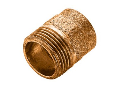 FRABO bronzová přechodová vsuvka A x AG  18 x 3/4