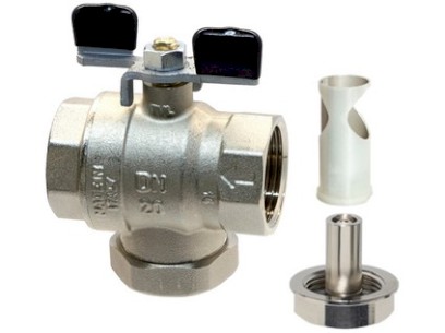 SUPERFILTER kulový kohout s filtrem a magnetem, motýl