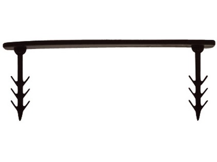 TIEMME spona pro přichycení kari sítě k systémové desce H=28 mm