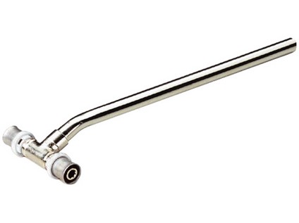 TIEMME koncový T kus pro radiátory  L = 300 mm, 20