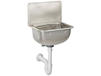 HAAS nerezová výlevka kompletní s roštem a sifonem