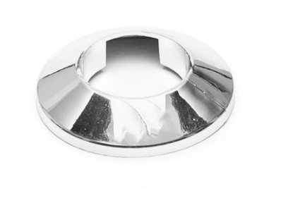 Krytka jednoduchá chrom na trubku